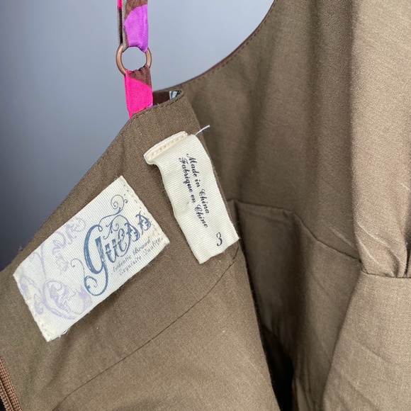 Vintage Guess 100% Silk Floral Mini Dress - Picture 5 of 6